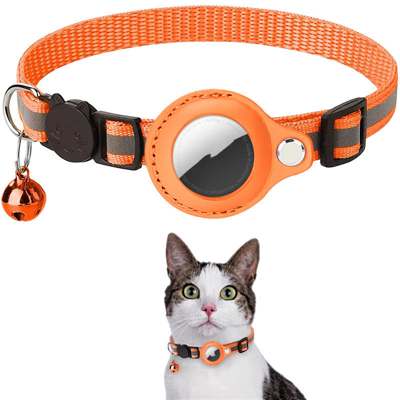 Keep your pet safe with our waterproof reflective nylon collar with built-in AirTag holder for GPS tracking. Adjustable for dogs & cats.
8 vibrant colors available!