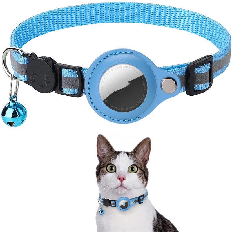 Keep your pet safe with our waterproof reflective nylon collar with built-in AirTag holder for GPS tracking. Adjustable for dogs & cats.
8 vibrant colors available!