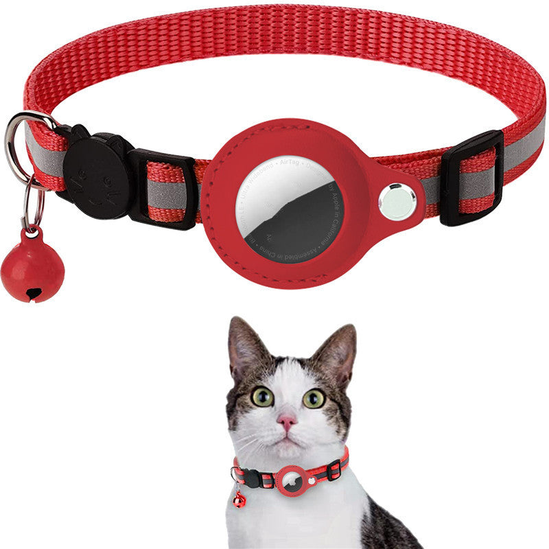 Keep your pet safe with our waterproof reflective nylon collar with built-in AirTag holder for GPS tracking. Adjustable for dogs & cats.
8 vibrant colors available!
