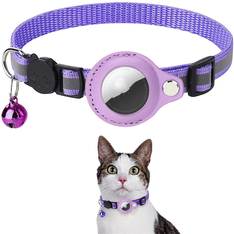 Keep your pet safe with our waterproof reflective nylon collar with built-in AirTag holder for GPS tracking. Adjustable for dogs & cats.
8 vibrant colors available!